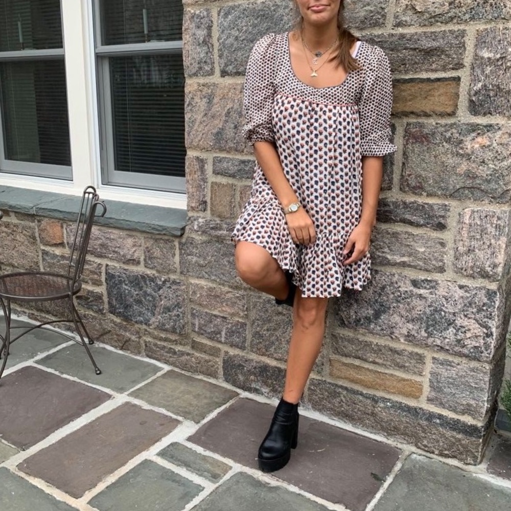 French Connection Boho Frock Dress